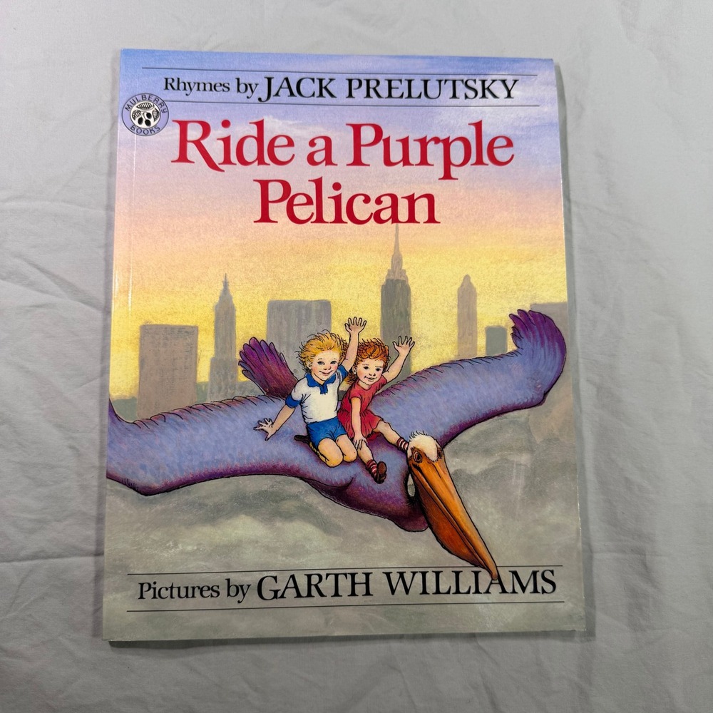 Ride a Purple Pelican Jack Prelutsky Garth Williams Childrens Poetry Paperback